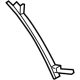 Ford GN1Z-17F774-J End Cap Molding, Rear Passenger Side