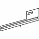 Ford 5C3Z-2520000-DAB Stripe Tape, Front Passenger Side