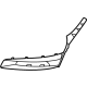Ford KR3Z-15266-AA Bezel, Front Lower Driver Side
