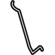 Ford PR3Z-6322135-A Cylinder Rod, Driver Side