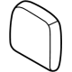 Ford NL3Z-18501A04-AH Headrest Cover