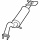 Ford 9L8Z-5A212-A Resonator W/Pipe