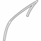 Ford AE5Z-5421596-A Run Channel, Front Passenger Side