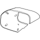 Ford M1PZ-17D742-B Mirror Cover, Black, Front Passenger Side