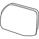 Ford M1PZ-17K707-C Mirror Glass, Driver Side