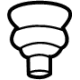 Ford NL3Z-2500154-B Upper Insulator