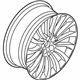 Ford LC5Z-1007-B Wheel, Alloy