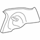Ford 7W1Z-5452018-AA Upper Quarter Trim, Dove Gray, Passenger Side