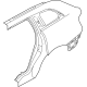 Ford AE9Z-7427840-A Quarter Panel, Rear Passenger Side