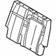 Ford DE9Z-7466801-B Seat Back Pad, Rear Driver Side