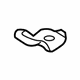 Ford 6S4Z-54613D74-A Child Seat Bracket, Center