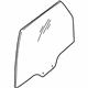 Ford 5L8Z-7825712-AA Door Glass, Green, Rear Passenger Side