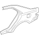 Ford GD9Z-5427840-A Quarter Panel, Rear Passenger Side