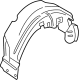Ford GD9Z-54278B50-B Wheelhouse Liner, Passenger Side