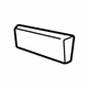 Ford XL5Z1029314BPTM Body Side Molding, Rear Lower