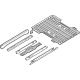 Ford HC3Z-9611215-A Floor Pan, Rear