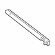 Ford 8L7Z-7825597-AA Belt Weatherstrip, Rear Driver Side