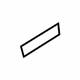 Ford -W715700-S900 Molding Clip, Lower