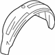 Ford 2T1Z-61278B50-A Wheelhouse Liner, Rear Passenger Side