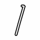 Ford AG1Z-5426596-A Handle Rod, Rear Passenger Side