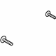 Ford -W713306-S451 Inner Cover Screw, Driver Side