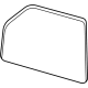 Ford PC3Z-17K707-B Mirror Glass, Rear Passenger Side