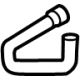 Ford NL3Z-18N345-C Inlet Hose