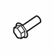 Ford -W705201-S439 Lower Support Screw, Front Upper