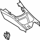 Ford D2BZ-5804567-AB Console Panel, Charcoal