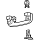 Ford LC5Z-5431407-BG Handle, Black/Dark Gray, Rear Driver Side