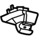 Ford LJ8Z-7804132-AA Holder, Light Gray