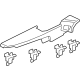 Ford PR3Z-7631004-AA Upper Quarter Trim, Passenger Side
