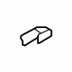Ford 4L1Z-78666C00-FAA Track End Cover, Passenger Side