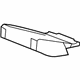 Ford AL3Z-1663840-B Seat Cushion Pad, Rear Passenger Side