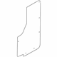 Ford EK4Z-6127419-AC Rear Trim, Upper Passenger Side