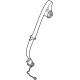Ford M1PZ-78611B64-AB Lap & Shoulder Belt, Rear Center