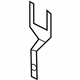 Ford FA1Z-8472-A Center Shield