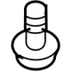 Ford -W719869-S439 Filler Shield Screw, Front