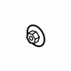 Ford BE8Z-18B031-A A/C & Heater Assembly Nut