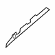 Ford FA1Z-58026A53-D Windshield Pillar Trim Bracket, Driver Side