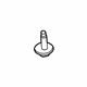 Ford -W720749-S442 Running Board Bolt