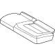Ford M2DZ-7863805-BA Cushion Cover, Black Diamond, Rear Driver Side