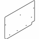 Ford EK4Z-6127411-AE Lower Trim Panel, Upper Passenger Side