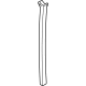 Ford ML3Z-1621596-A Rear Guide, Passenger Side