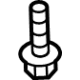 Ford -W715952-S450 Lower Cover Mount Bolt