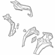 Ford GT4Z-5827864-A Inner Quarter Panel, Rear Passenger Side