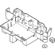 Ford ML3Z-10732-AA Battery Tray, Rear