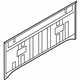 Ford 7C3Z-2540300-A Back Panel, Rear