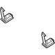 Ford FR3Z-7654212-A Strap - Soft Top, Passenger Side