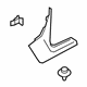 Ford KB3Z-2102344-AA Cowl Kick Panel, Passenger Side